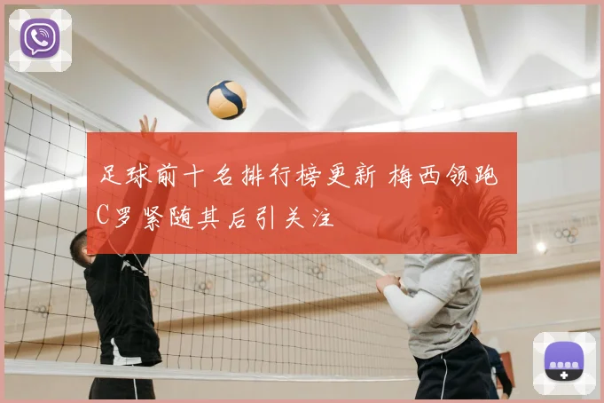 足球前十名排行榜更新 梅西领跑 C罗紧随其后引关注